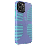 Speck CandyShell Grip iPhone 11 Pro Case, Wisteria Purple/Mykonos Blue