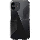 Speck Products Presidio Perfect-Clear Grip iPhone 12 Mini Case, Clear/Clear