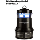DynaTrap 32050 6-Watt UV Outdoor Insect Trap Models DT2000XL and DT2000XLP Rep Bulb One-Acre, 2 Count, White