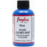 Angelus Acrylic Leather Paint Blue 4oz