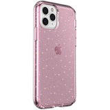 Speck Products Compatible Phone Case for Apple iPhone 11 Pro, Presidio Clear + Glitter Case, Bella Pink with Gold Glitter/Bella Pink OPEN BOX