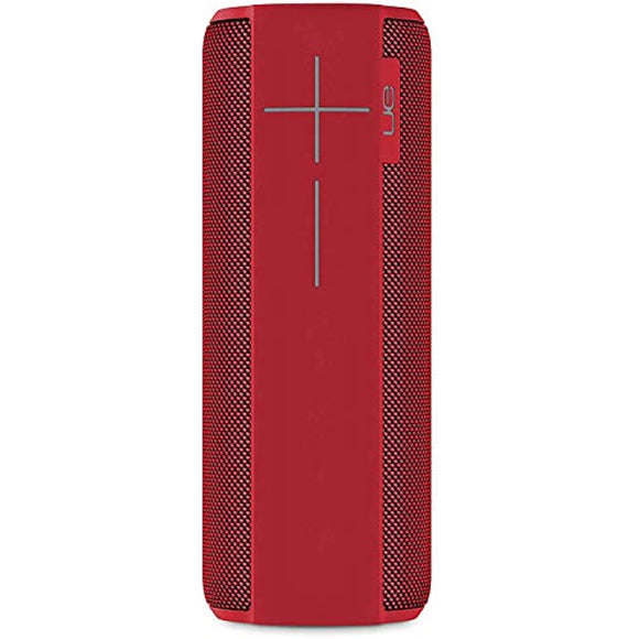 UE MEGABOOM Wireless Bluetooth Speaker, Lava Red (Renewed)