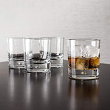Classic Stylish 10 oz Durable Whiskey Glasses, Bubble Tumbler Cups, Set Of 4 Drinking Glasses - Premium Quality - Perfect For Water, Scotch, Bourbon, Cognac, Cocktails, etc.