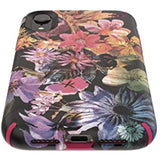 Speck Products Presidio Inked iPhone XR Case, DigitalFloral/Cerise Red