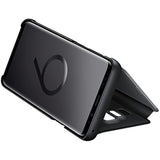 Samsung Galaxy S9+ S-View Flip Case with Kickstand, Black