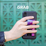 Speck Products GrabTab Cell Phone Holder and Stand, Works With Most Cell Phones, Cases, PaintSplatter Lime