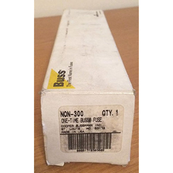 Cooper Bussmann NON-300 Fuse, Buss One Time