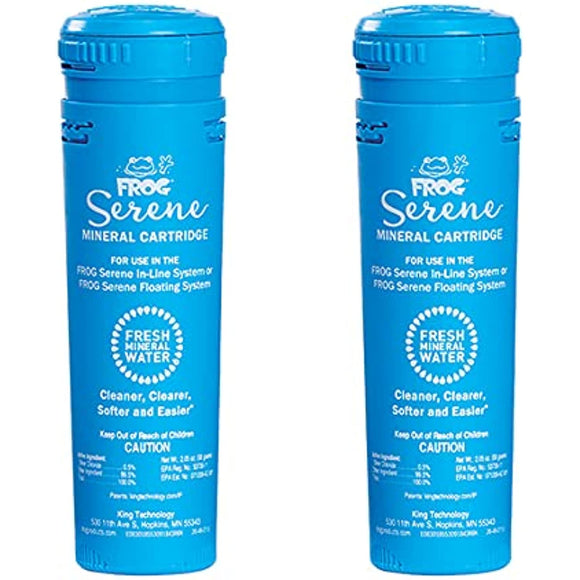 2 Pack: Mineral Spa Frog Replacement