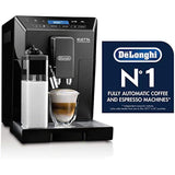 DeLonghi ECAM44660B Eletta Fully Automatic Espresso, Cappuccino and Coffee Machine with One Touch LatteCrema System and Milk Drinks Menu