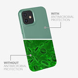 tech21 Evo Slim for Apple iPhone 12 Pro Max 5G - Germ Fighting Antimicrobial Phone Case with 8 ft. Drop Protection, Midnight Green