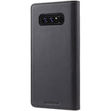 Case-Mate Note 8 Case - WALLET FOLIO - Black - Real Leather - Slim Design for Samsung Galaxy Note 8 - Black