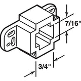 Slide-Co 221392 Drawer Track Back Support