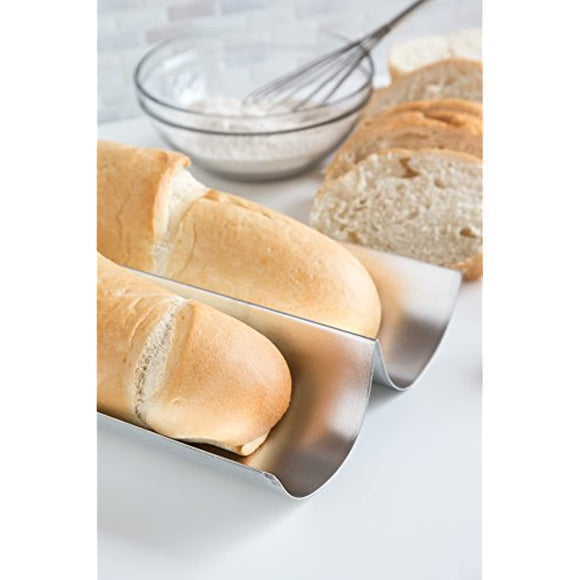 Fox Run Italian Bread Pan, Tin-Plated Steel, 15-Inch