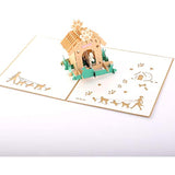 Handmade 3D Pop Up Cards - Peacocks Set - Handmade Pop Up Greeting Card for Your Loved Ones, Wedding Anniversary Card for Couple, Valentine Day, Happy Birthday Cards