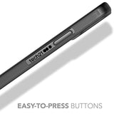 tech21 Evo Slim Phone Case for Apple iPhone 12 Mini 5G with 8 ft. Drop Protection, Charcoal Black