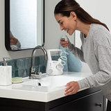Waterpik Aquarius Water Flosser Professional For Teeth, Gums, Braces, Dental Care, Electric Power With 10 Settings, 7 Tips For Multiple Users And Needs, ADA Accepted, White WP-660