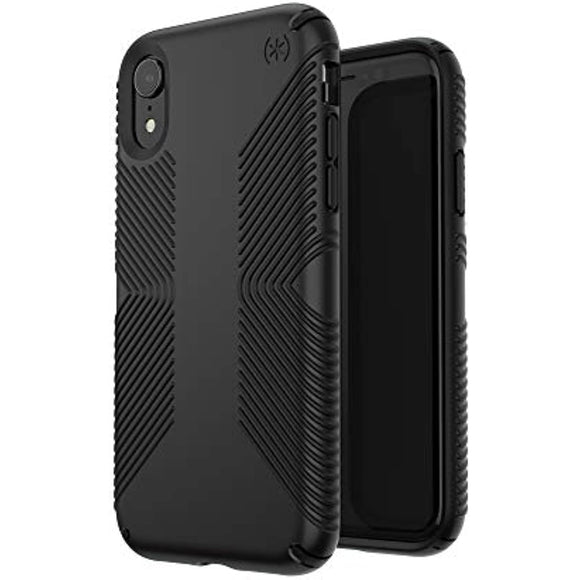Speck Products Presidio Grip iPhone XR Case, Black/Black