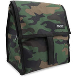 PackIt Freezable Lunch Bag with Zip Closure, Classic Camo
