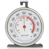 Taylor Precision Products 5932 Large Dial Kitchen Cooking Oven Thermometer, 3.25 Inch Dial, Stainless Steel