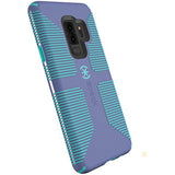 Speck Products Compatible Phone Case for Samsung Galaxy S9 Plus, Candyshell Grip Case, Wisteria Purple/Mykonos Blue (106218-C008)