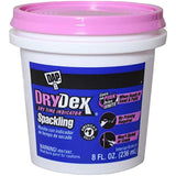 DAP 7079812328 DryDex Dry Time Indicator Spackling, Pink/White, 8 Fl Oz