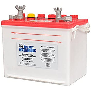 THE BASEMENT WATCHDOG Model 24EP6 Emergency Sump Pump Battery