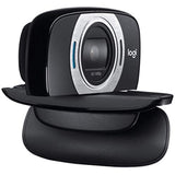 logitech HD Laptop Webcam C615 with Fold-and-Go Design, 360-Degree Swivel, 1080p