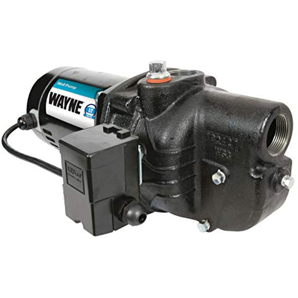Wayne SWS50, 56907-WYN2, 1/2 HP Shallow Well Jet Pump, Black