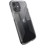 Speck Products Presidio Perfect-Clear Grip iPhone 12 Mini Case, Clear/Clear