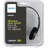 Philips SHB4000/00 Bluetooth Headphones for Wireless Music with Call Control