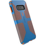 Speck Products CandyShell Grip Samsung Galaxy S10e Case, Skydive Blue/Pumpkin Orange