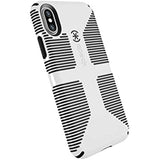 Speck Products CandyShell Grip Cell Phone Case for iPhone XS/iPhone X - White/Black