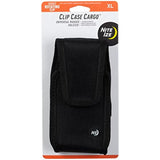 Nite Ize Clip Case Cargo Phone Holster - Protective, Clippable Phone Holder for Your Belt Or Waistband - Extra Tall - Black