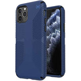 Speck Products Presidio2 Grip Case, Compatible with iPhone 11 PRO, Coastal Blue/Black/Black/Storm Blue