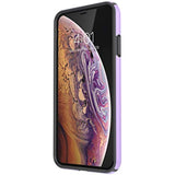 Speck Products iPhone XS Max Case, CandyShell, Aster Purple/Slate Grey