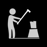 Fiskars 375841-1001 Super Splitting Axe, 36-Inch. , black