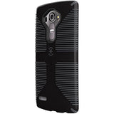 Speck Products Cell Phone Case for LG G4 - Retail Packaging - Black/Slate Gray