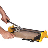 QEP Tile Cutter, 1/2 in Cap, 14 in, Yellow