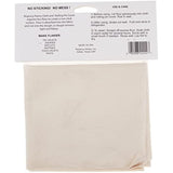 Regency Wraps Pastry Cloth & Rolling Set for Dough, 100% Cotton, Extra Large Cloth with 15" Rolling Pin Cover, 20 x 24, Natural