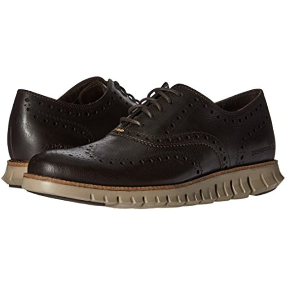 Cole Haan Men's Zerogrand Wing Oxford, Java Closed/Cobblestone, 10 M US