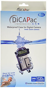 DiCAPac WP711 145x95mm Small Inner Zoom Waterproof Case with Soft Lens