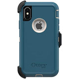 OtterBox DEFENDER SERIES SCREENLESS EDITION Case for iPhone Xs & iPhone X - Retail Packaging - BIG SUR (PALE BEIGE/CORSAIR)