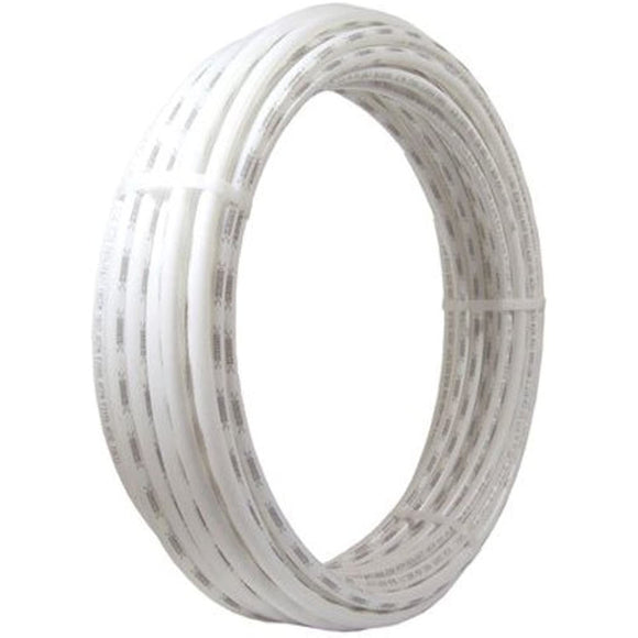 SharkBite U850W50 Potable Water Pex Tubing, 1/4-Inch(3/8 O.D.) x 50 ft, Grey