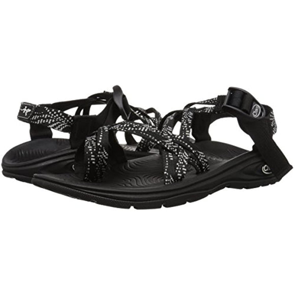 Chaco Women's Zvolv X2 Sandal, dash black, 9