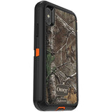OtterBox DEFENDER SERIES SCREENLESS EDITION Case for iPhone Xs & iPhone X - Retail Packaging - (BLAZE ORANGE/BLACK W/REALTREE XTRA CAMO)