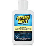 Cerama Bryte Burnt on Grease Remover, 2 Ounce Bottle (20812)