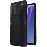 Speck Products Presidio2 Grip Samsung Note20 Case, Black/Black/White