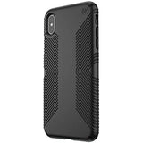 Speck Products Presidio Grip iPhone XS Max Case, Black/Black