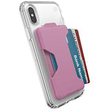 Speck Products Universal Phone Case LootLock Stick-on Wallet, Deja Vu Pink