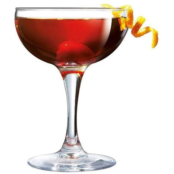 Luminarc Bar Craft 5.5 Ounce Coupe Cocktail Glass, Set of 4